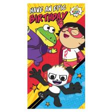 Ryan's World Epic Birthday Card